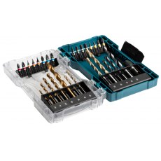 Makita Metal, Wood & Concrete Drill & Screw Bit Set 29 Piece