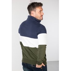 Rydale Byland Sweatshirt Navy/White/Olive Rydale Byland Sweatshirt Navy/White/Olive