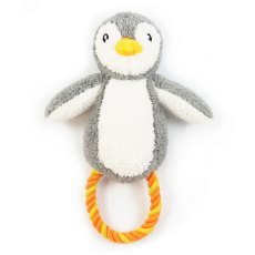 Happy Pet Pebble The Penguin Rope Dog Toy