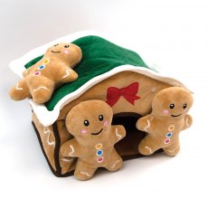 Happy Pet Burrow & Hide Gingerbread House Toy