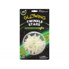 Glow In The Dark Twinkle Stars 40 Pack