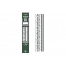 Christmas Gift Wrap 8m & Tags Silver