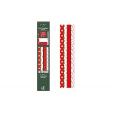 Christmas Gift Wrap 8m & Tags Gingerbread