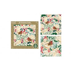 Christmas Card Robins 10 Pack