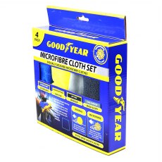 Goodyear Microfibre Cloth 4 Pack