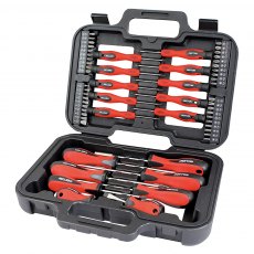 Dekton Screwdriver & Bit Set 58 Piece