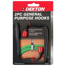 Dekton General Purpose Hook 12mm 2 Pack