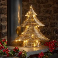 Three Kings Champagne Braid WonderTree 40cm