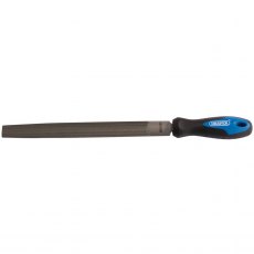 Draper Soft Grip Engineers Half Round File & Handle