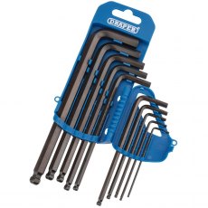 Draper Hexago & Ball End Key Set 10 Piece