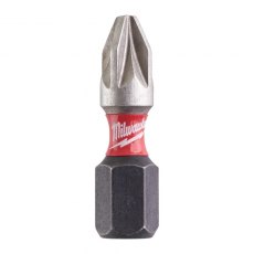 Milwaukee Shockwave PZ2 Screwdriver Bit Set 25mm 2 Pack Milwaukee Shockwave PZ2 Screwdriver Bit Set 25mm 2 Pack