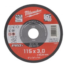 Milwaukee Pro+ SC41 Cutting Disc Milwaukee Pro+ SC41 Cutting Disc
