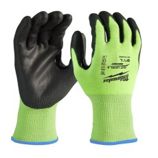 Milwaukee Cut B Hi-Vis Gloves