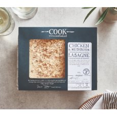Cook Frozen Chicken & Mushroom Lasagne Ready Meal For 2