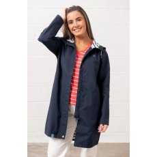 Lighthouse Beachcomber Long Coat Navy