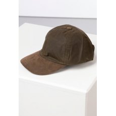 Rydale Waxed Baseball Cap With Nubuck Peak