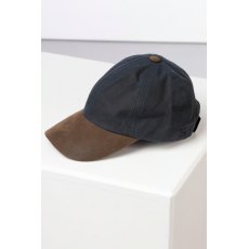 Rydale Waxed Baseball Cap With Nubuck Peak