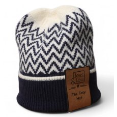 Jess & Lou Cosy Herringbone Beanie Hat Jess & Lou Cosy Herringbone Beanie Hat