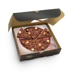Gourmet Chocolate Pizza Co Heavenly Honeycomb Pizza Slice 50g Gourmet Chocolate Pizza Co Heavenly Honeycomb Pizza Slice 50g
