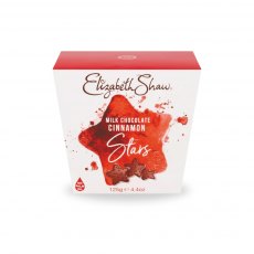 Elizabeth Shaw Milk Chocolate Cinnamon Stars 125g