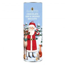 Grandma Wild's Santa Chocolate Chip & Orange Biscuits 200g