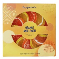 Pappadakis Orange & Lemon Slices 120g Pappadakis Orange & Lemon Slices 120g