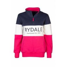 Rydale Byland Sweatshirt Bonbon/Sorbet/Navy