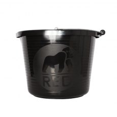 Red Gorilla Premium Builders Bucket Black