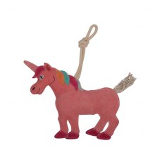 Hy Equestrian Rainbow The Unicorn Stable Toy