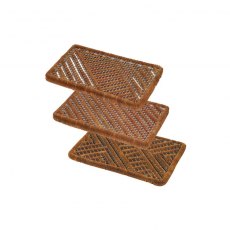 Boston Brush Scraper Doormat 39 x 59cm Assorted