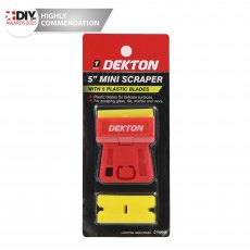 Dekton Mini Scraper With 5 Plastic Blades
