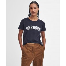 Barbour Northumberland T-Shirt Navy/White