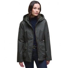 Barbour Dixon Tweed Jacket Gardenia