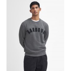 Barbour Prep Logo Crew Neck Sweatshirt Grey