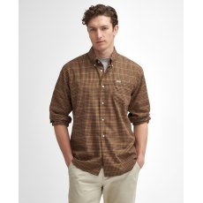 Barbour Henderson Checked Thermo Shirt Stone