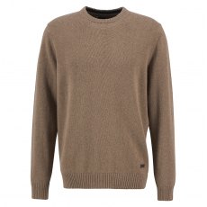 Barbour Kelson Crew Neck Sweater Stone