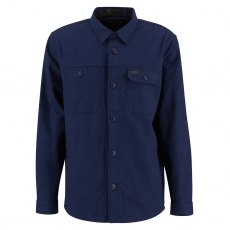 Barbour Twill Overshirt Navy