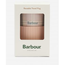 Barbour Tartan Travel Mug Pink/Grey