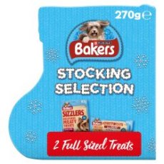 Bakers Christmas Dog Treats Stocking 270g Bakers Christmas Dog Treats Stocking 270g