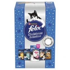 Felix Christmas Festive Flavours Cat Treat Selection Box 275g
