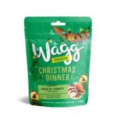 Wagg Christmas Dinner Dog Treats 100g Wagg Christmas Dinner Dog Treats 100g