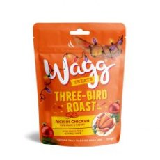Wagg Three Bird Roast Dog Treats 100g Wagg Three Bird Roast Dog Treats 100g