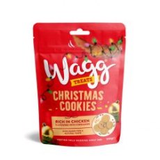 Wagg Christmas Cookies Dog Treats 100g Wagg Christmas Cookies Dog Treats 100g