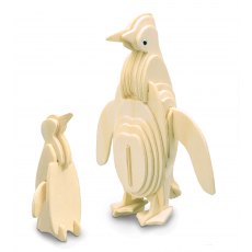 Quay Penguins Wooden Craft Kit