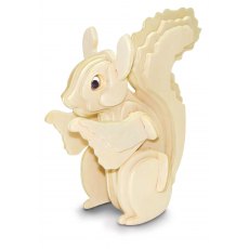 Quay Squirrel Wooden Craft Kit