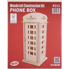 Quay Phone Box Wooden Craft Kit