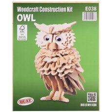 Quay Owl Wooden Craft Kit