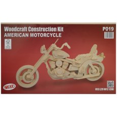 Quay American Motorcycle Wooden Craft Kit