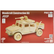 Quay Jeep Wooden Craft Kit
