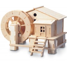 Quay Water Wheel Wooden Craft Kit